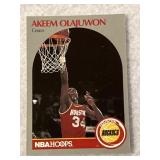 Vintage Basketball Card, Akeem Olajuwon