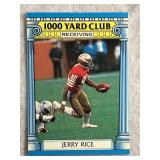Vintage Football Card, Jerry Rice  1986