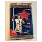 Vintage UNOPENED Pack Football Cards