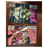 (2) Vintage The Incredible Hulk Comic Books