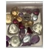 Collection of (24) Gems (assorted colors, cuts,