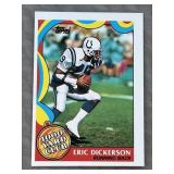 Vintage Eric Dickerson Football Card #1