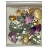 Collection of (21) Gems (assorted colors, cuts,