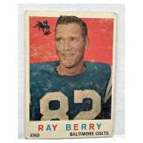 Vintage Raymond Berry #55 Football Card