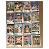 Collection of (16) Vintage Topps 1970ï¿½s Baseball
