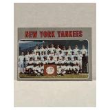 Vintage New York Yankees Team Baseball Card #399