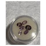 Collection of (6) Gems (assorted sizes, cuts, etc)