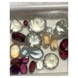 Collection of (21) Gems (assorted colors, cuts,