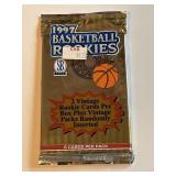 Vintage UNOPENED Pack Basketball Cards