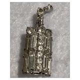 Vintage Silver Tone Brooch