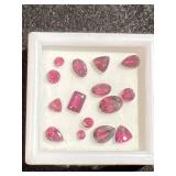 Collection of (15) Gems (assorted sizes, cuts,