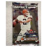 Vintage UNOPENED Pack Football Cards