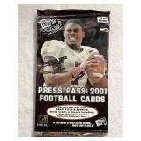 Vintage UNOPENED Pack Football Cards