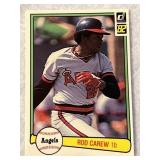 Vintage Baseball Card, Rod Carew