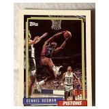 Vintage Basketball Card Dennis Rodman