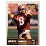 Vintage Football Card Steve Young