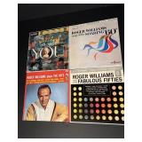 (4) Vintage Roger Williams Record Albums