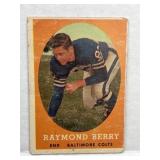 Vintage Raymond Berry #120 Football Card