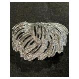 Fancy Vintage Silver Tone Brooch