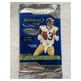 Vintage UNOPENED Pack Football Cards
