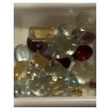 Collection of (24) Gems (assorted colors, cuts,