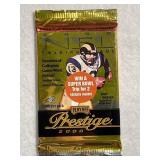 Vintage UNOPENED Pack Football Cards