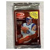 Vintage UNOPENED Pack Football Cards