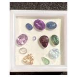 Collection of (11) Gems (assorted sizes, colors,
