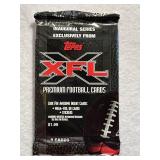 Vintage UNOPENED Pack Football Cards