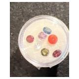 Collection of (7) Gems (assorted sizes, colors,
