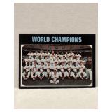 Vintage 1971 Topps Orioles World Champions Team