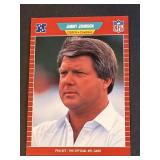 Vintage Jimmy Johnson Football Card #98
