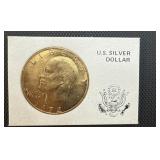 Silver One Dollar 1972