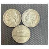 Silver Five Cent Coin 1944