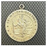 Silver Saint Christopher