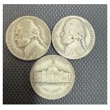 Silver Five Cent Coin 1944