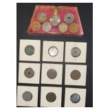 Foreign coins
