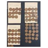 Lot of (67) Old Wheat Pennies (1935, 1935 D &