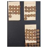 Lot of (56) Old Wheat Pennies (1936, 1936 D, 1