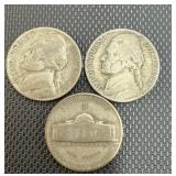 Silver Five Cent Coin 1944