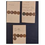 Lot of (13) Old Wheat Pennies [early 1920ï¿½s]