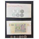 Foreign coins (Belgium, Sweden )