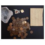 Large Collection of Old U.S. Wheat Pennies