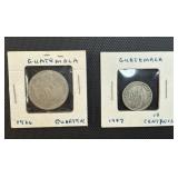 Silver Guatemala Coin 1926, 1947