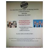 LIVE _PUBLIC AUCTION for storage units