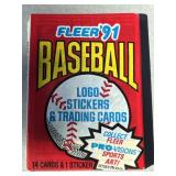 Vintage UNOPENED Pack Baseball Cards