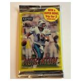 Vintage UNOPENED Pack Football Cards