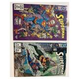 (2) Superman Comic Books