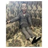 Vintage Pee Wee Herman Ventriloquist Doll