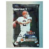 Vintage UNOPENED Pack Football Cards